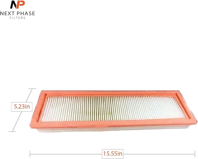 Cabin Filter 1 Pack - Forwarders, Loaders & Tractors - Cabin Air Filter for Efficient Recirculation Air Mode - Replaces O.E. RE195491; Baldwin PA5768; Wix WP10160 *See NP10160-CASE-6 for BULK*