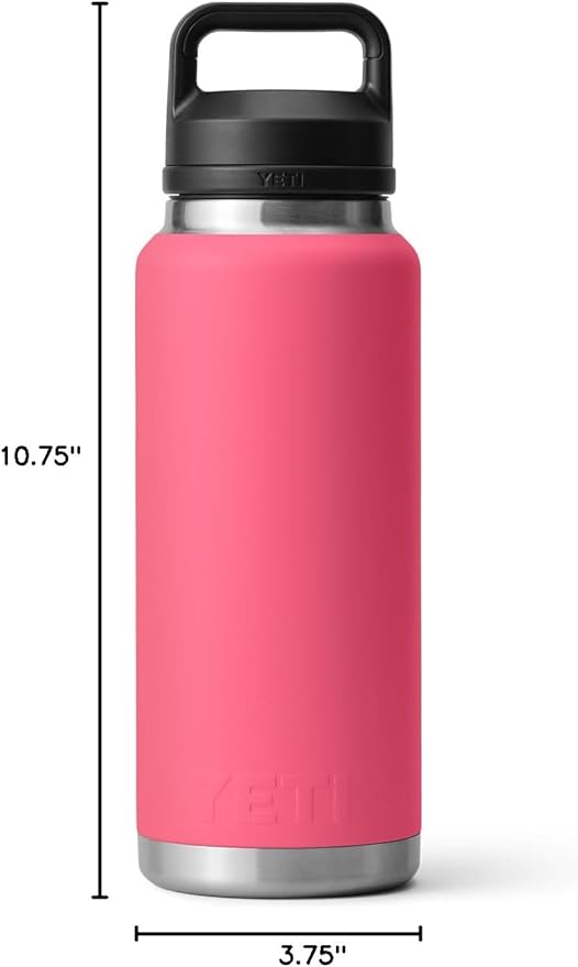 YETI Rambler 36 oz Bottle, Vacuum Insulated, Leakproof, Stainless Steel with Chug Cap