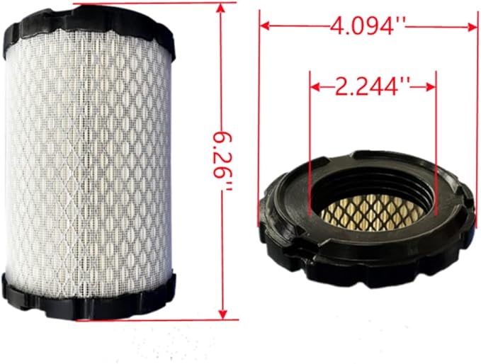 11029-0034 Air Filter 1205001-S Oil Filter Fit For Kawasaki FT651V FT691V and FT730 Engines FT730V Carbureted Engines Fuel Filter Spark Plug kit Parts