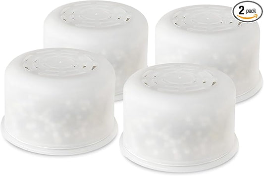 Shower Head Filter Replacement Cartridge Compatible with All Canopy Handheld & Fixed Filtered Shower Head, Shower Filter For Hard Water, 4Pack