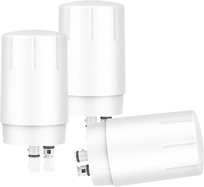 Faucet Water Replacement Filter Compatible With Brita Filtration Systems, 36311, FR-200, FF-100, Fits All Tap Water Filters, Pack of 3