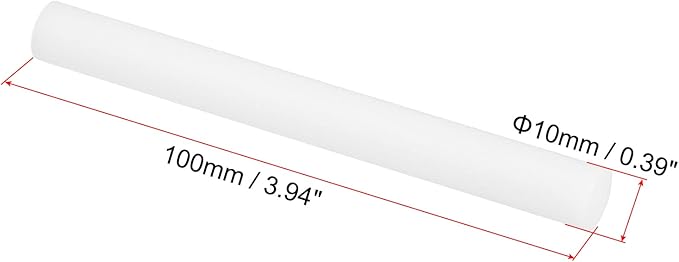 PATIKIL Humidifier Cotton Filter Sticks, 10 Pcs Refill Sticks Filter Wicks Replacement for USB Mini Humidifiers Portable Diffuser (3.94'' x 0.39''), White