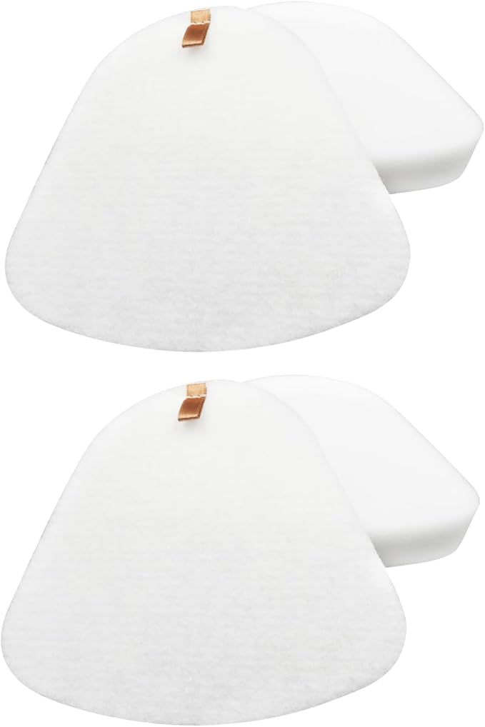 Filter Replacements Compatible with Shark Navigator Lift-Away vacuum NV350 NV351 NV352 NV357 UV540,Deluxe NV360 UV440,Professional NV355 NV370 NV391,2-Sets Foam & Felt,Replace Part # XFF350 & # XHF350