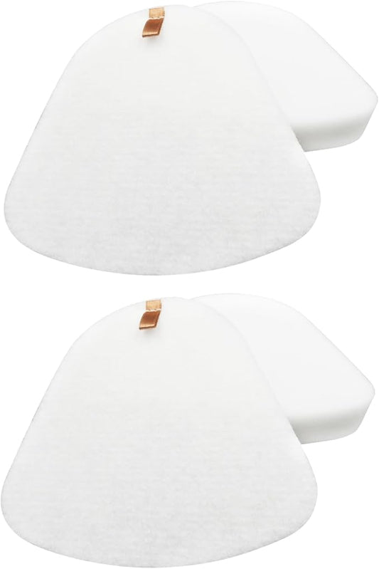 Filter Replacements Compatible with Shark Navigator Lift-Away vacuum NV350 NV351 NV352 NV357 UV540,Deluxe NV360 UV440,Professional NV355 NV370 NV391,2-Sets Foam & Felt,Replace Part # XFF350 & # XHF350