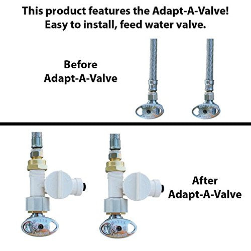 Watts Premier RO Zero Pure Plus VOC 4 Stage Reverse Osmosis System, Brushed Nickel Top Mount Twist Faucet, ZeroWaste Pump, Push Button Water Filters: Sediment Filter, Carbon Pre-Filter, VOC, Membrane