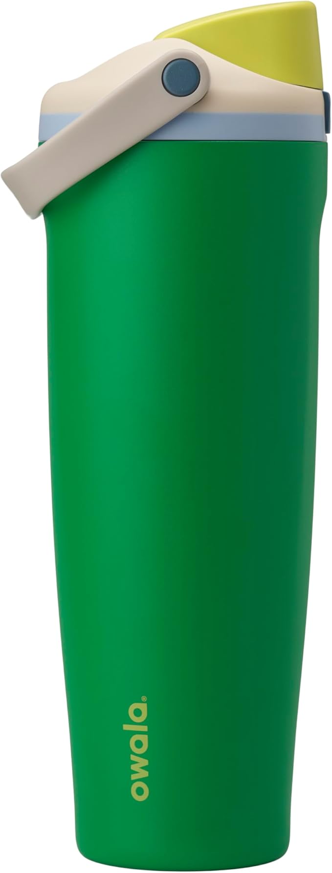 Owala FreeSip Sway Insulated Stainless Steel Water Bottle with Two-Way Spout, Built-In Straw and Bucket Handle, Made for Travel, School, and Sports, 40oz, BPA Free, Leak Proof, Putting Green