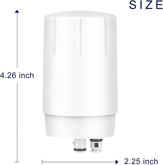 Faucet Water Replacement Filter Compatible With Brita Filtration Systems, 36311, FR-200, FF-100, Fits All Tap Water Filters, Pack of 3