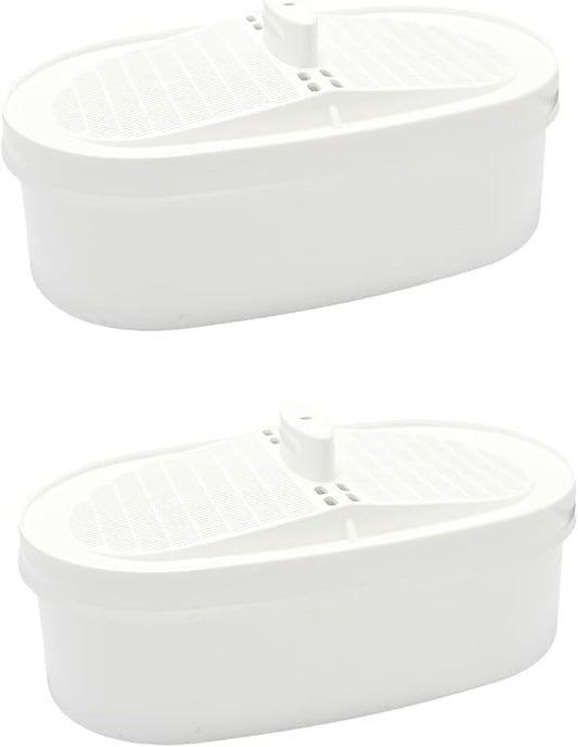 WD-PF-01A Plus Replacement Filters for All Waterdrop Pitcher and Dispenser Filtration Systems, Reduces PFAS, PFOA/PFOS, Chlorine, Last Up to 3 Months or 200 Gallons, 2 Pack