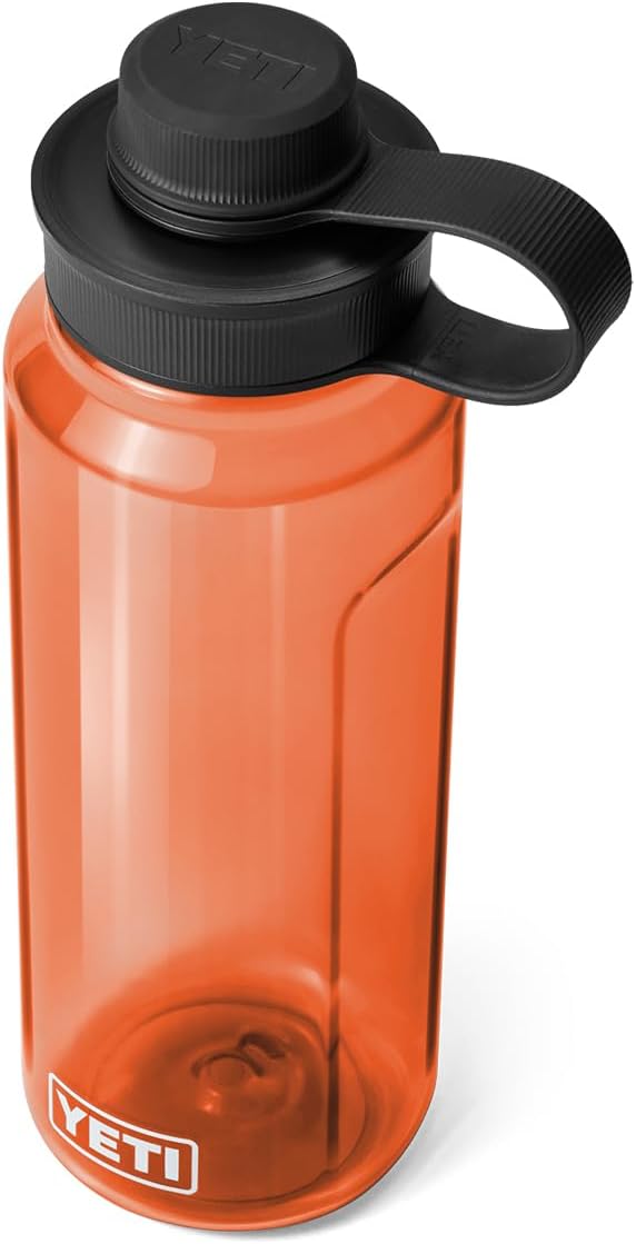 YETI Yonder Water Bottle with Yonder Tether Cap, Lightweight, Leakproof and BPA-Free