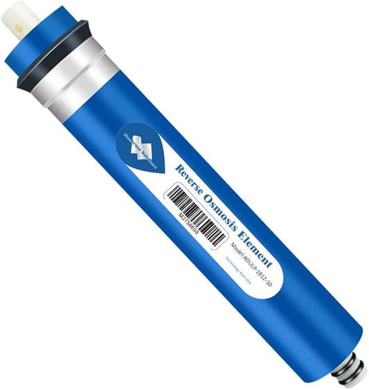 Membrane Solutions Reverse Osmosis Membrane 50 GPD 11.75"x1.75" RO Membrane Water Filter Replacement Fits Under Sink RO Drinking Water Purifier System 1-Pack