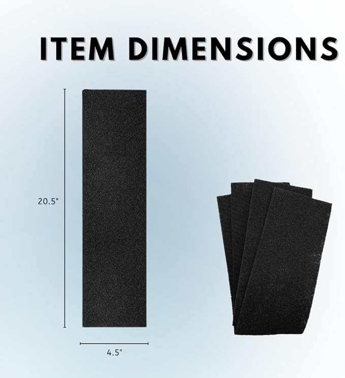 Nispira True HEPA Replacement Filter H + Carbon Pre Filter B Compatible with Honeywell HRF-H1 HRF-H2 HRF-B1. Fits Air Purifier Model HPA050, HPA150, HPA060, HPA160, HHT055, HHT155, 2 Sets