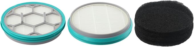 Filter Sponge Kit for Neakasa P1 Pro Pet Grooming Vacuum, High Efficiency Replacement Filters Capture 99.97% Dust Hair Dander, Easy to Clean