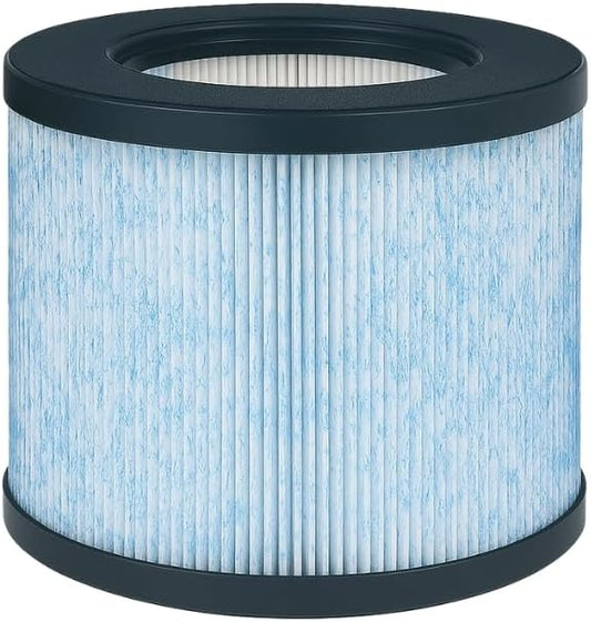 Nispira 3-in-1 True HEPA Filter Replacement Compatible with Miko Air Purifier C102 ibuki MA-01CW, MA-18, Okaysou AirMic4S, 1 Pack