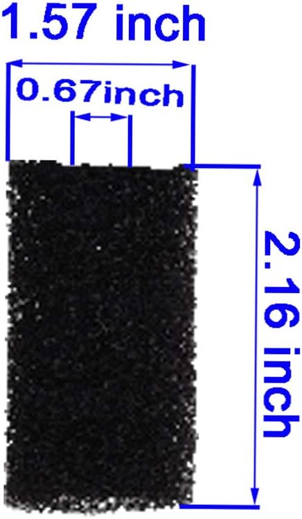 4pcs Inlet Covers Sponge Aquarium Turtle Filter Quiet Flow Water Clean Pump