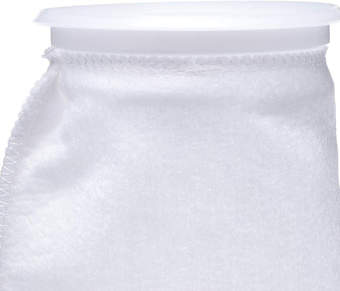 ALEGI Aquarium Filter Socks 4 inch by 14 Inch Long, 200 Micron - 4 Inch Ring Aquarium Felt Filter Bags - 4Pack