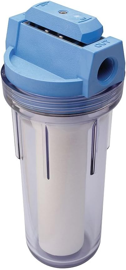 Culligan HF-360A Standard Duty 3/4" Inlet/Outlet Whole House Filtration System, Clear
