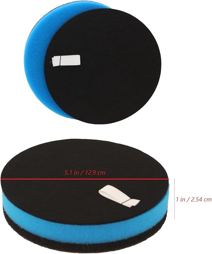 2-Pack Replacement Filter Set for Bissell 2998 Multiclean Lift-Off Pet Vacuum, Compatible with Bissell 2998 2999 2849 28492 3000 3057 28524 2920 3059 3399 2852 3125W Vacuum, Part# 1625641