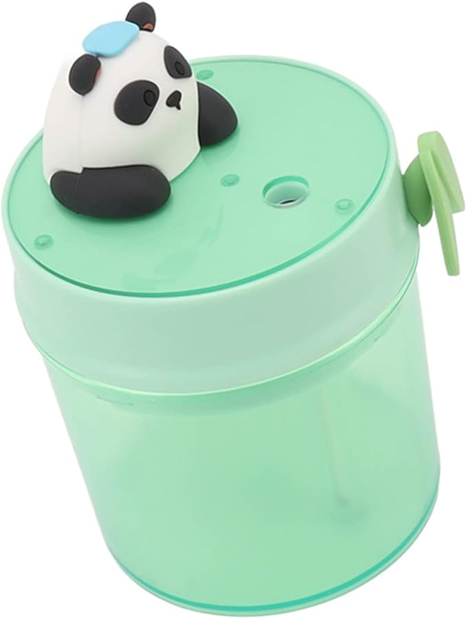Mini Humidifier Desk Bedroom Home Portable USB Powered Air Humidification Cute Panda Humidifier Air Diffuser Purifier Atomizer 510ml