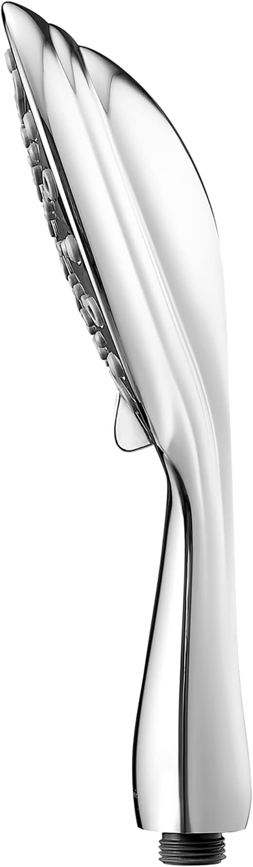 Handheld Shower Head, 6" Chrome Face 6 Spray Setting Shower Head with High Pressure, Brass Swivel Ball Mount and Extra Long Flexible Stainless Steel Hose