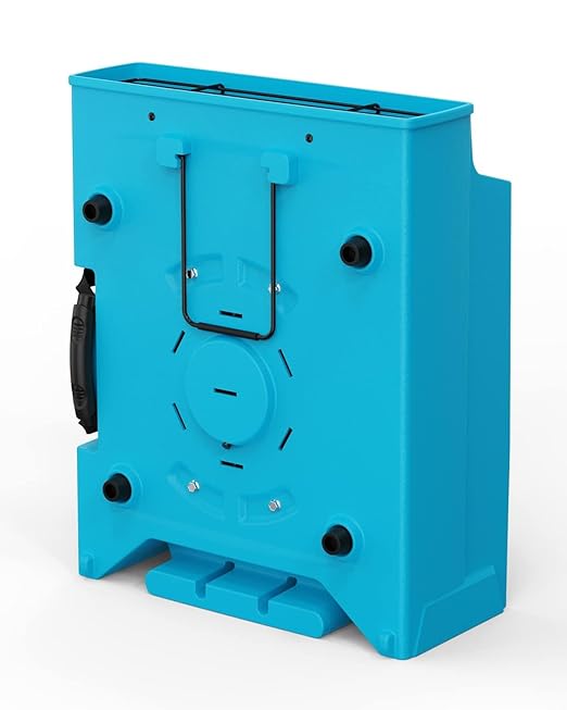 ALORAIR Zeus 900 Air Mover Commercial Blower for Carpets, Walls, Plumbing Use, Variable Speed Floor Blower Fan, 950 CFM with 1.8 Amps, Circuit Breaker Protection,on-Board Duplex GFCI, Blue