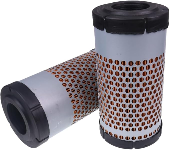 DVPARTS 2PK New Air Filter 6C060-99410 6A100-82630 K7311-82390 GA100-82630 For Kubota B1700 B21 B2100 B2301 B2320 B2400 B2410 B26 B2601
