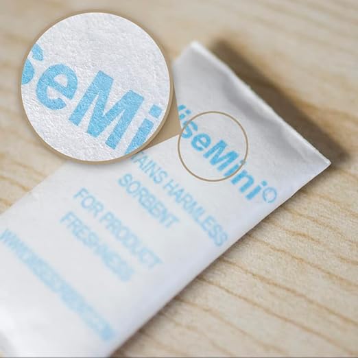 0.25 Gram 1200 Pack Silica Gel Packets, Dessicant Packets, Silica Gel Packs, Moisture Absorbers for Food Storage, Food Safe Desiccant Dehumidifiers