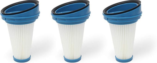 3-Pack Replacement Vacuum Dust Bin Filters for Black and Decker SVF11 Fits 2-in-1 Cordless Lithium Stick Vacuums HSV320J HSV420J HSV520J HSV320J32 HSV420J42 HSV520J01 SVA420B SVA520B