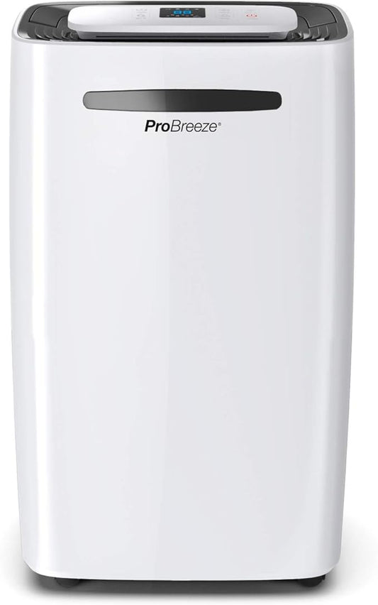 Pro Breeze 50 Pint Dehumidifier - 3,500 4,000 Sq Ft Dehumidifiers for Home Large Room Basements with Humidity Sensor, Auto Shut Off, Continuous Drainage Hose, Removes Moisture, Ideal for Basement