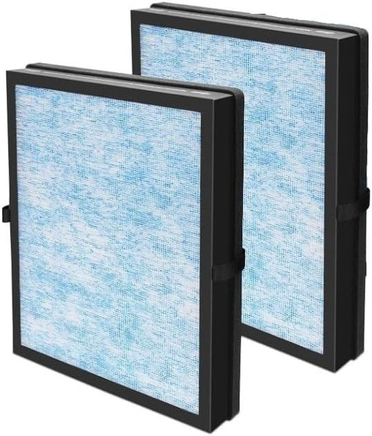 2 Pack MK04 Replacement Filter Compatible with Aroeve MK-04 MG04JH Air Purifier Filter, Replacement 4-Stage H13 Ture HEPA Filter for Dust, Pet Dander Cleaning