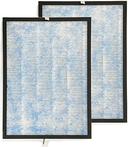 Nispira True HEPA with Activated Carbon Pre Filter Replacement Compatible with Membrane Solutions MSA3 Air Purifier, 2 Pack