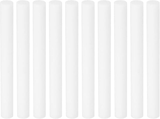 PATIKIL Humidifier Cotton Filter Sticks, 10 Pcs Refill Sticks Filter Wicks Replacement for USB Mini Humidifiers Portable Diffuser (3.15'' x 0.31''), White