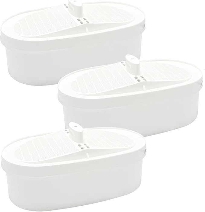 WD-PF-01A Plus Replacement Filters for All Waterdrop Pitcher and Dispenser Filtration Systems, Reduces PFAS, PFOA/PFOS, Chlorine, Last Up to 3 Months or 200 Gallons, 3 Pack