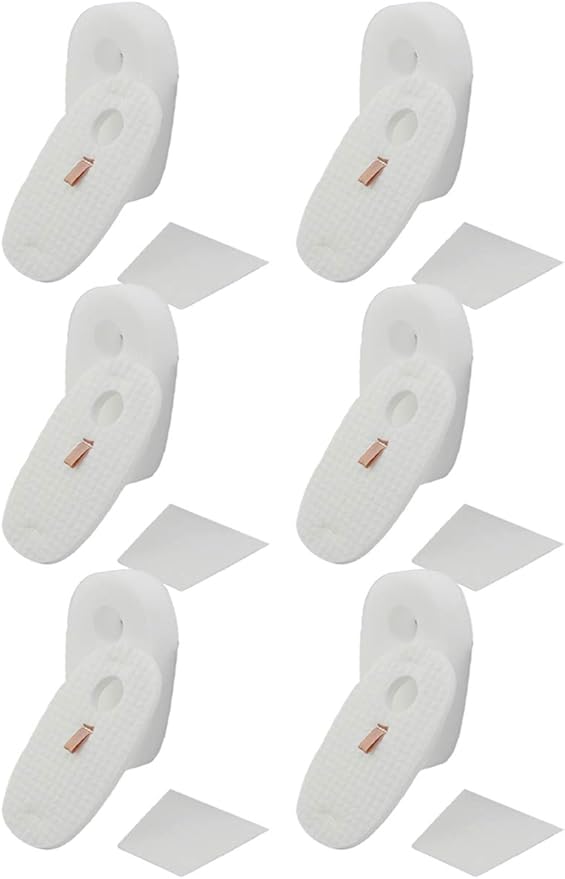 Dttery 6 Pack Filters Replacement for Shark Rocket DeluxePro TruePet Vacuum HV319Q, HV320, HV321, HV322, HV324Q, HV325, UV330, UV422 Part 1080FTV320 1084FTV320