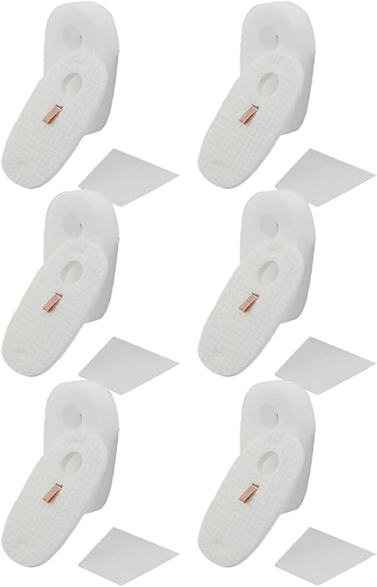 Dttery 6 Pack Filters Replacement for Shark Rocket DeluxePro TruePet Vacuum HV319Q, HV320, HV321, HV322, HV324Q, HV325, UV330, UV422 Part 1080FTV320 1084FTV320