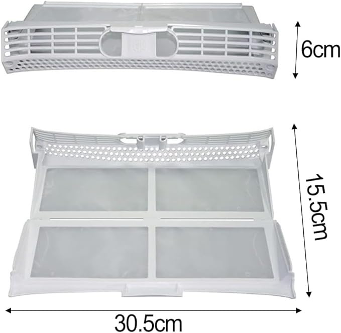 01000435 Dryer Lint Filter Fit For BOSCH Tumble/Condenser/Heat Pump Dryer And Washing Machine, Fit For Siemens, Fit For Neff, fit For Constructa E.g, Reolace#652184 00652184 01000435(1pc)
