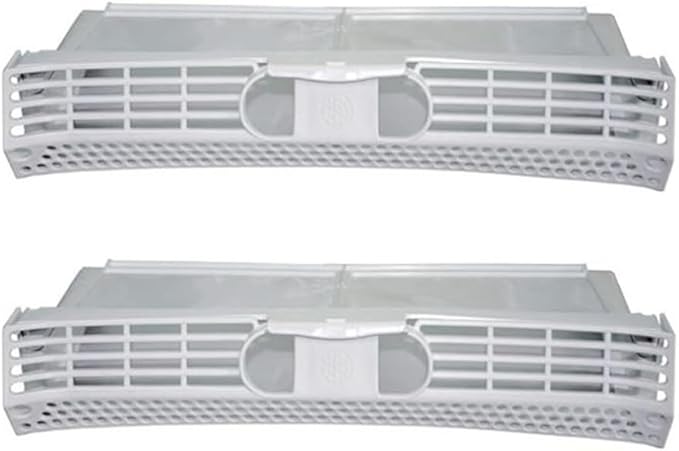 01000435 Dryer Lint Filter Fit For BOSCH Tumble/Condenser/Heat Pump Dryer And Washing Machine, Fit For Siemens, Fit For Neff, fit For Constructa E.g, Reolace#652184 00652184 01000435(2pcs)