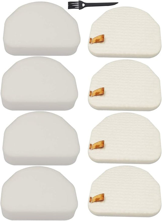 Dttery 4 Pack Filter Replacement for Shark Rocket Professional Upright Vacuum NV482, NV481, NV480, Rotator Powerlight Professional NV450, DuoClean Slim NV202, NV200, Navigator Light NV105 Part XFF450