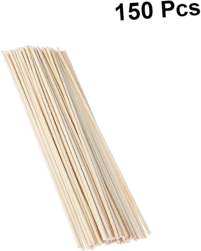 150pcs Essential Oil Diffuser Replacement Sticks Rattan Sticks for Aromatherapy Difuser Humidifier