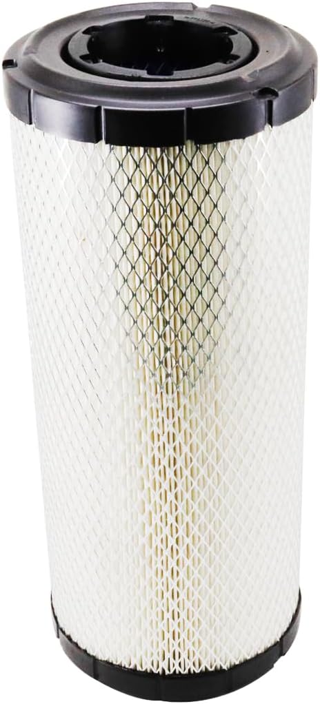 46671&46672 Engine Air Filter Kit Inner Outer Fit for John Deere Skid Steer 240 250 270 CT322 317 Case 40XT 60XT 70XT 75XT 85XT 1840 1845C 435 445 445CT Kubota SVL75 SVL75-2 SVL75C SVL75C-2