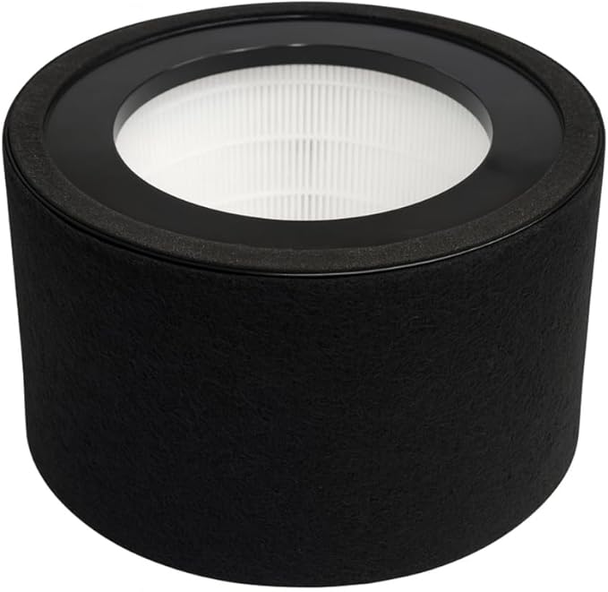 Nispira Replacement Filter L True HEPA + Activated Carbon Pre Filter Compatible with GermGuardian Air Purifier AC4200W FLT4200, 2 Packs