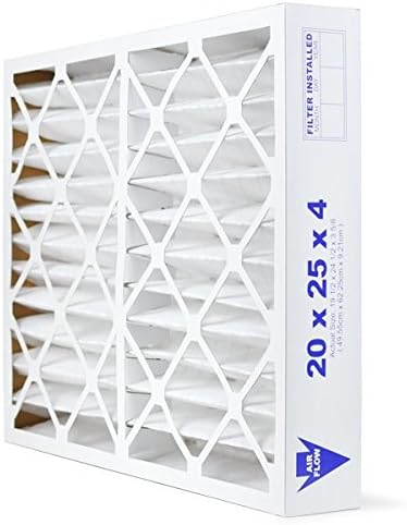 AIRX WICKED CLEAN AIR. 20x25x4 Air Filter MERV 13 Pleated HVAC AC Furnace Air Filter, Health 6-Pack, Made in the USA