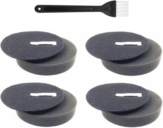 4 pack Vacuum Cleaner Filter Compatible With Bissell 2252 2486 2489 24899 27909 2254 1214 CleanView Rotary Vertical vacuum Cleaner Replacement Part Number #1608225