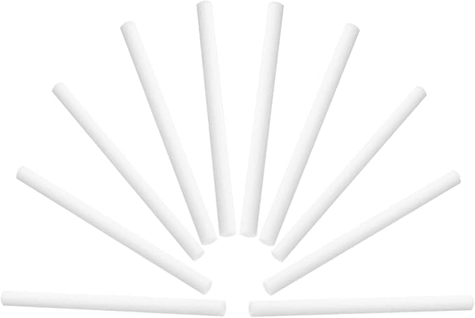 Humidifier Cotton Sticks, 10Pcs Filter Replacement Wicks Mini Diffuser Refill for Portable Personal USB Car Office Bedroom Powered Aroma Supplies Eliminates White Dust Extends the Life of Humidifier