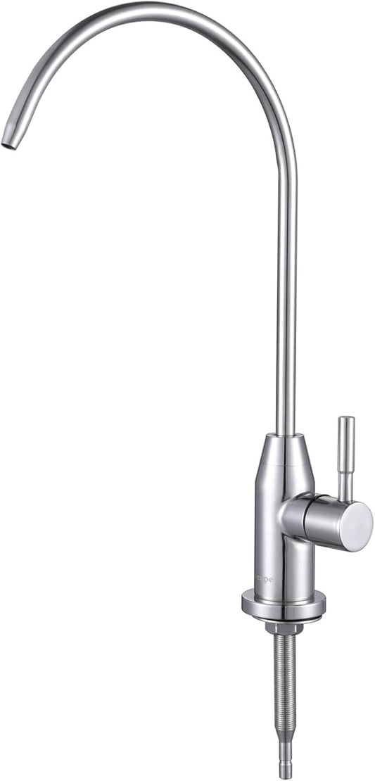 Reverse Osmosis Drinking Water Filter Tap Bar Sink Filtered Kitchen Faucet (Chrome)