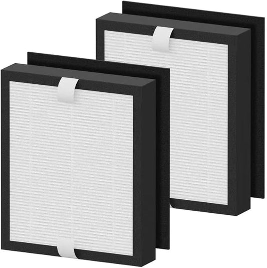 2 Packs Replacement Filter B Compatible with Idylis AC-2125,AC-2126, IAP-10-125, IAPC-40-140, IAP-10-150, IAP-10-050 Air Cleaner Purifier,Part # IAF-H-100B