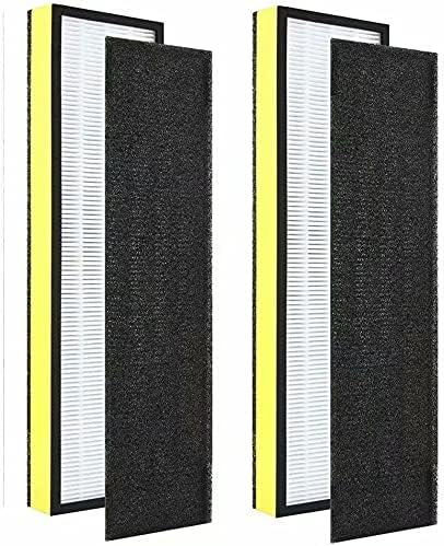 ANBOO 2Pack-Air Purifier Filter FLT5000 HEPA Replacement Filter C Compatible with Germguardian FLT5000/FLT5111 FLT5250PT,AC5000, AC5000E, AC5250PT, AC5350B, AC5350BCA, AC5350W, AC5300B