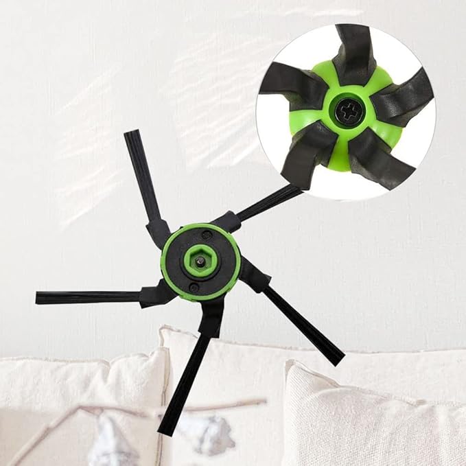 S9 replacement parts for roo-mba s9(9150) s9+ s9 Plus(9550) Series Vacuum Cleaner,4 Filters, 4 Corner Brushes, 2 Set of Multi-Surface Rubber Brushes,4 Automatic Dirt Disposal Bags,2 tools