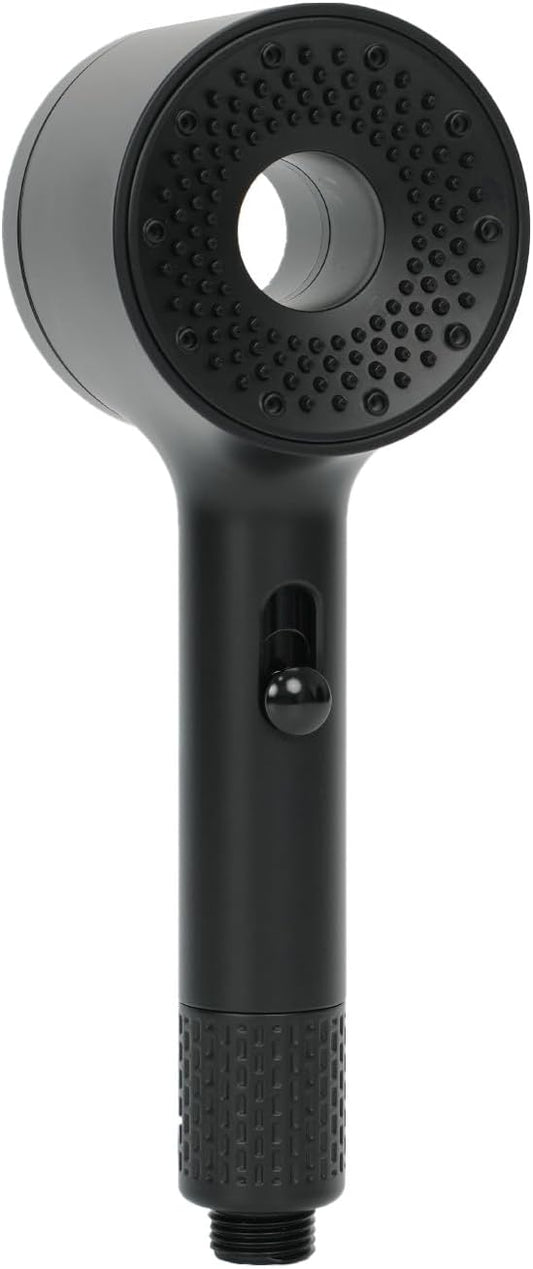 Handheld Filtered Shower Head, High Pressure, Reduce Impurities for Healthier, Skin & Hair, with NSF Certified Filtration for Hard Water Shower Filter & Vitamin C Aroma Ring (Black)