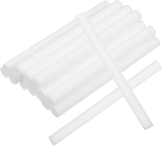 Gatuida 50pcs Filter Cotton Core for Humidifier Parts Accessories Essential Oil Diffuser Wick Home Fragrance Sticks Aromatherapy Diffuser Sticks
