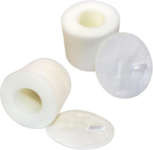 HQRP 2-pack Filter Kit Replacement for Shark XFF650 DuoClean NV831 NV835 NV830, Rotator NV650 NV651 NV652 NV750 NV751 NV752 Powered Lift-Away Vacuums